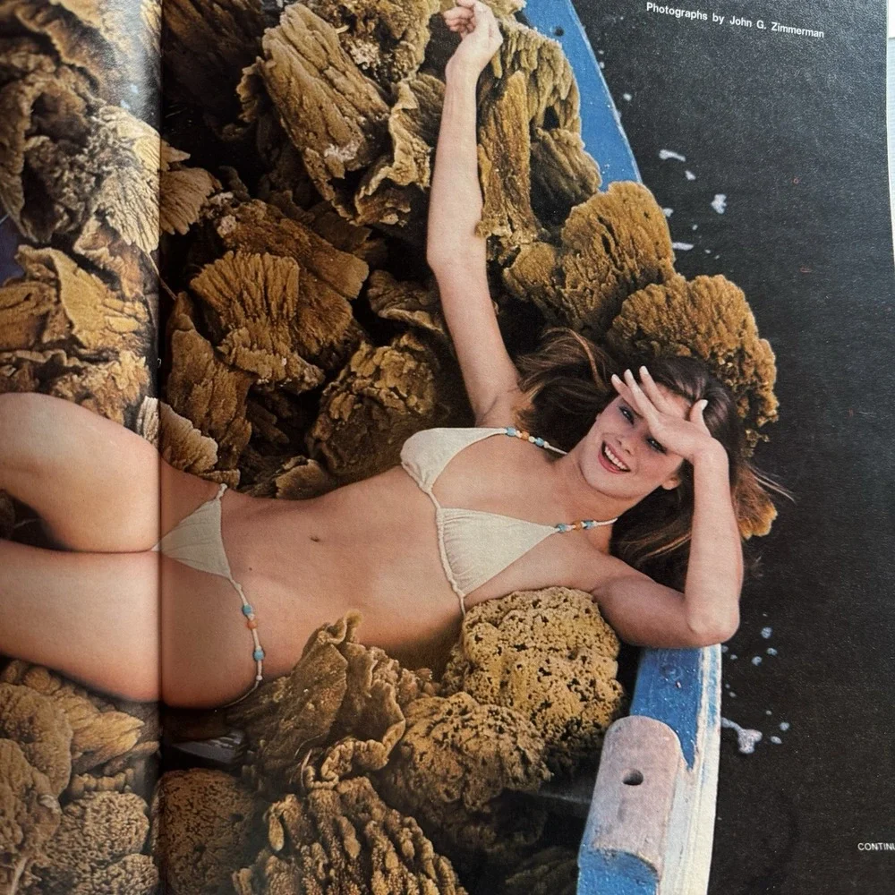 VTG Sports Illustrated Swimsuit February 9, 1981 Christie Brinkley Magazine